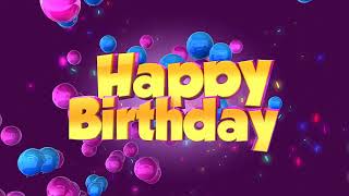 Personality hd happy birthday background | Background Video