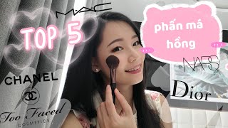 TOP 5 PHẤN MÁ HỒNG HIGH-END YÊU THÍCH NHẤT |  Review | MIMI OFFICIAL