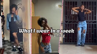 WHAT I WEAR IN A WEEK 🎀 SCHOOL OUTFITS/ INSPO