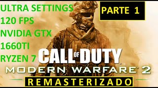 Modern Warfare II 2020 - remasterizado Campaña  PARTE 1