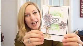 Facebook Live: Hunkydory Christmas Cardmaking