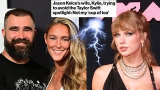 Kylie, the wife of Jason Kelce, dismisses any notion of discord with Taylor Swift.