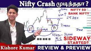 Nifty Sideways Market ஆரம்பமா? Bank Nifty என்ன ஆகும்? Review & Preview | Kishore Kumar