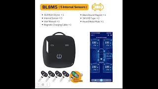 Датчики TPMS BL8M5 от фирмы Deelife в автодом длиной 7 метров