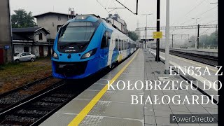 EN63A z Kołobrzegu do Białogardu