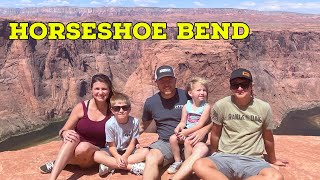 First Stop in Arizona! Exploring Horseshoe Bend and Lake Powell