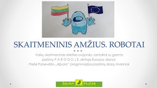 Skaitmeninis amžius.  Robotai