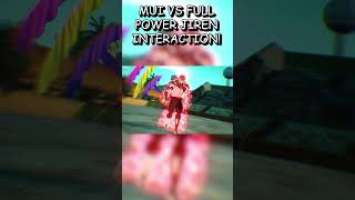 MUI GOKU VS FULL POWER JIREN INTERACTION IN DRAGONBALL SPARKING ZERO! #shorts #dragonball