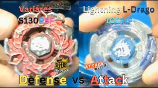 4D Defense vs Top-tier Non-4D Attack: Variares S130RSF vs Lightning L Drago 100HF!