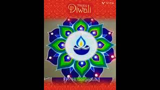 #diwali 🪔#blue #rangoli #design #ideas #fff #art #$ #festival #new #viral ‎@Hi Gorgeous #trend #wow