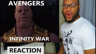 Avengers INFINITY WAR Official  Trailer Reaction