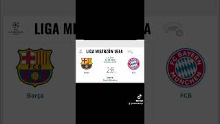 Bayern Monachium vs FC Barcelona #bayernmunich #fcbarcelona #piłkanożna  #ligamistrzów