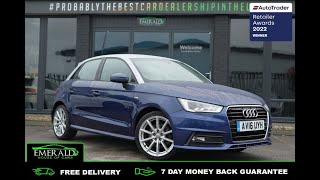 2016 16 AUDI A1 1.4 SPORTBACK TFSI S LINE 5D 123 BHP/AV16 UYH