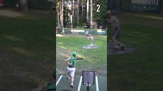 Would You Quit After Play One?🤯 #dingersornothing #wiffleball #baseball #shorts