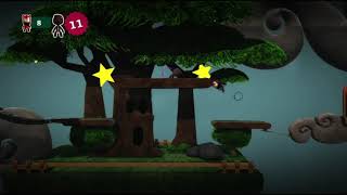 me and glitchygamer having a nostalgia trip in Little Big Planet