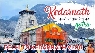 Delhi to Kedarnath Trip with Kids #kedarnath #shorts #kedarnathtemple  || Part-1