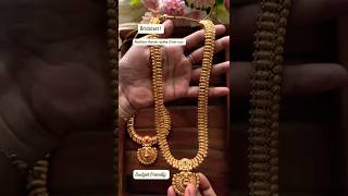 New Necklace Designs 2025/ New Gold Haram Design 2025/Bridal Temple Gold Haram #new #jewellery #gold