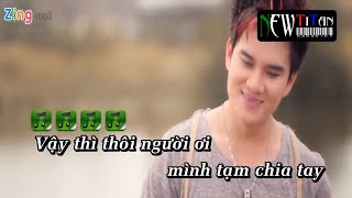 MÌNH TẠM CHIA TAY KARAOKE | LÂM CHẤN HUY KARAOKE | BEAT GỐC CÓ BÈ