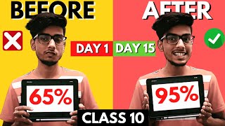 🔥15 Days Magical STUDY Plan for Class 10 | 65%➡️95% in Next 15 Days | Class 10 2022-23 Books