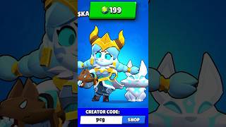 Skadi Jessie animations, effects, price, and gameplay #brawlstars #ragnarok