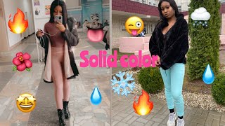 i wore solid color outfits to school for a week\\Big mistake!! (birthday edition)