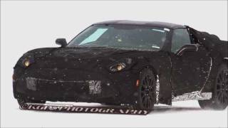 C7 Corvette Spy photos and pre-production design images