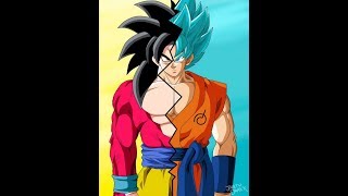 Dragon Ball Super Saiyan 4 Goku VS Super Saiyan Blue Goku Analysis