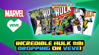 Incredible Hulk 181 is Dropping on @vevedigitalcollectibles!