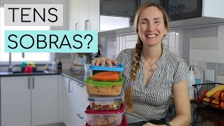 Como conservar as Sobras: Cuidados e Sugestões + Onde guardar os alimentos no Frigorífico