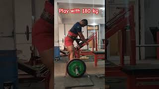 play with 180 kg #motivation#deadlift #trendingshorts#viralvideo#weightlifting