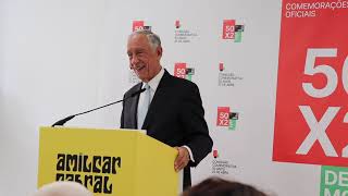 Marcelo Rebelo de Sousa — «Amílcar Cabral, uma Exposição»