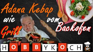 Adana Kebap im Backofen Fleischspieß wie vom Grill Rezept selber machen