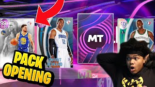 NEW DARK MATTER KLAY THOMPSON & DWIGHT HOWARD NBA 75TH PACK OPENING NBA 2K22 MYTEAM