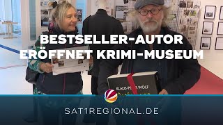 Krimimuseum eröffnet: Autor Klaus-Peter Wolf stellt neues Buch vor