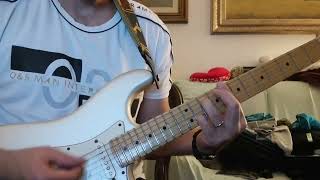 LONG TRAIN RUNNIN' - DOBBIE BROTHERS - GUITAR RIFF - GUITAR COVER