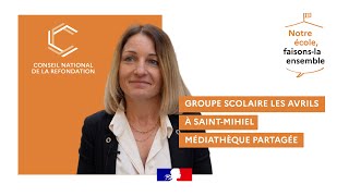 CNR - Projet de médiathèque partagée - Groupe scolaire Les Avrils à Saint-Mihiel