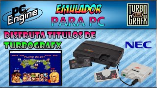 Emulador PC Engine   TurboGrafx configuración