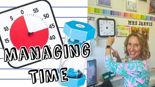 Managing Time- Art Class and Art Teacher Time Management