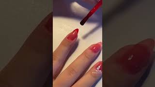 jelly nails tutorial 🍒