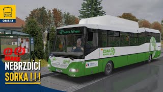 OMSI # 121 - Kolečko na lince 417 se Sorkou co NEBRZDÍ z kopce! 😬