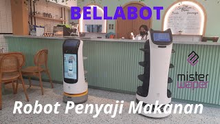 BELLABOT: ROBOT PENYAJI MAKANAN || REVEUSE RESTO BANDUNG