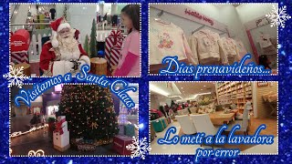 Días previos a Navidad con consejos de Santa Claus+ya creció 😅+directo a la lavadora🥴+paseando