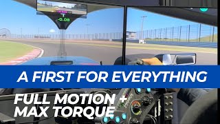 GT7 player tries iRacing for the first time (on aggressive iRacing motion rig)