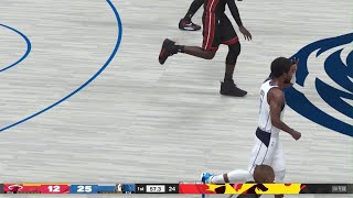 NBA 2K24: Dallas Mavericks v Miami Heat