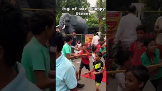 Tug of war @Happy Street#tugofwar #happystreet #dhanbad #jharkhandelection2024 #ytshorts #shorts