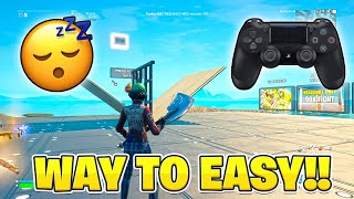 PS4 Controller (Fortnite 1V1 Gameplay) + BEST Controller Settings!!...