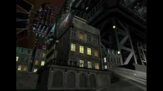 Final Fantasy VII - Parachuting into Midgar from Highwind. (2012 PC Re-release Version) [Disc 2 FMV]