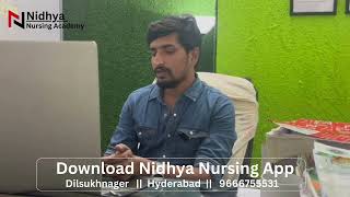 nidhya Nursing app update details #nidhya #staffnurse