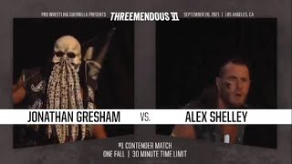 Jonathan Gresham vs. Alex Shelley - PWG THREEMENDOUS VI 09.26.2021 | FULL MATCH