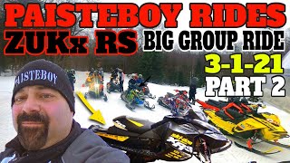 First Ride Zuke RS 2011 Mxz Xrs 800 Old Forge 3-1-21 Part 2